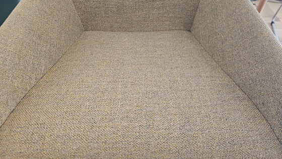 2 Design on Stock Eetkamerstoel - Model Penta - Zeer Goede Staat -l – Eetkamerstoelen, Metal, Textile (photo 7 of 7)