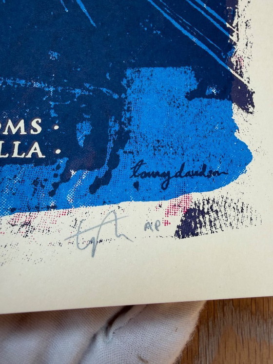 Image 1 of Tommy Davidson-Hawley, Babes in Toyland, sérigraphie 3 couleurs signée et réalisée à la main