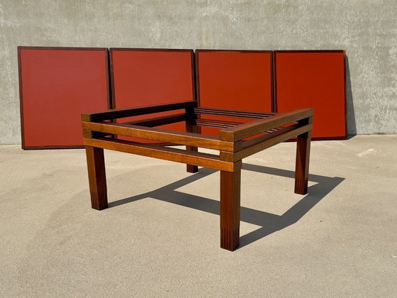 Image 1 of Bernard Vuarnesson modular Tetra coffee table – Bellato ca. 1980
