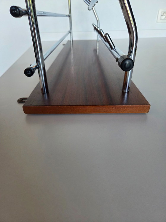 Image 1 of Appendiabiti vintage cromo - teak