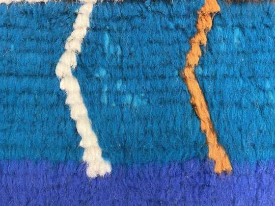 Image 1 of Berber Vloerkleed - 251 cm x 156 cm - gekleurde Wol