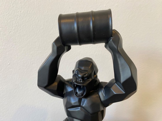 Image 1 of Kong Oil Spirit Noir Black Matte Edition by Richard Orlinski, new 2023