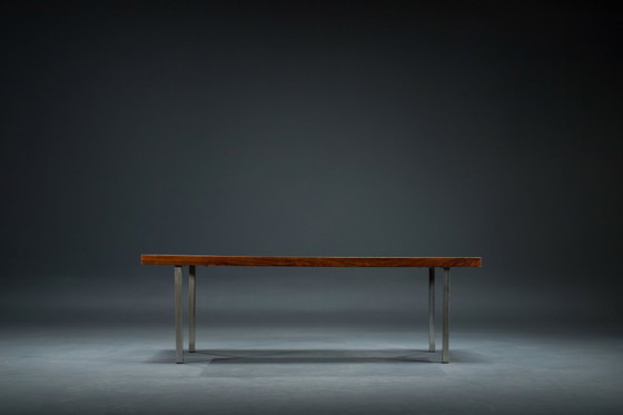 Image 1 of Tavolino in palissandro e cromo, anni '60