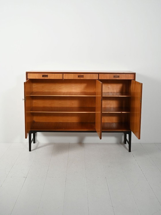 Image 1 of Skandinavisches Highboard „Skaraborgs“ aus den 1960er–70er Jahren