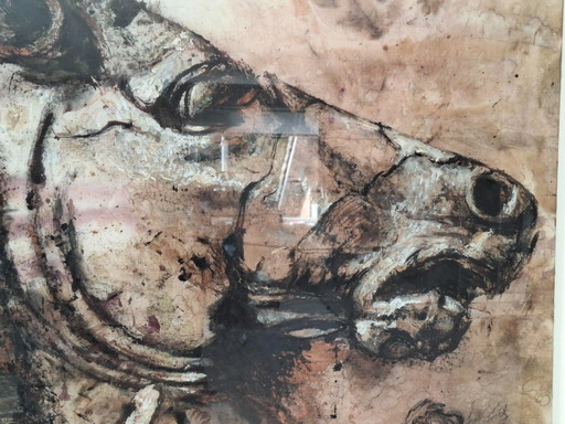 Gertie Bierenbroodspot-Lithographie