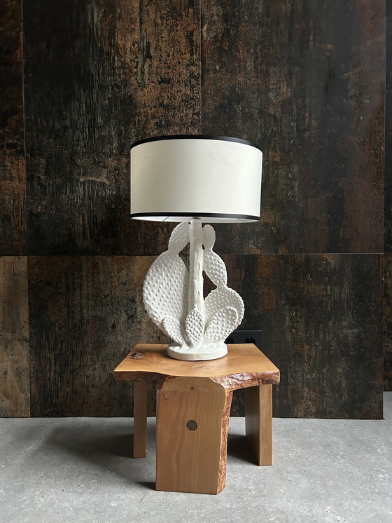 Image 1 of Vintage design table lamp ceramic Italy 1960s