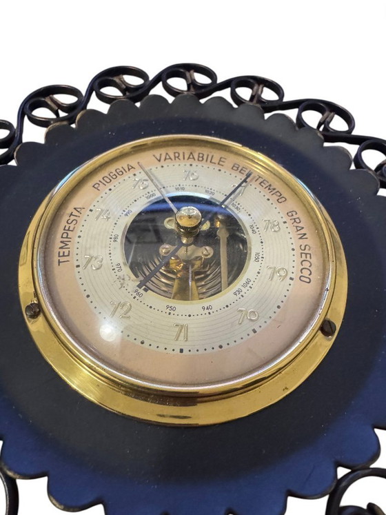 Image 1 of Barómetro de pared de la década de 1950