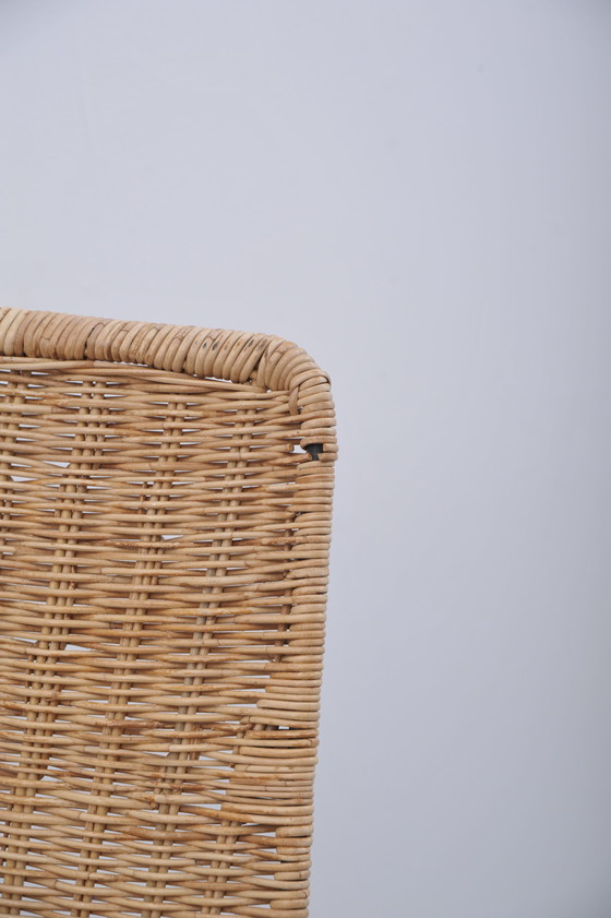 Image 1 of Sillones de ratán con mesa (años 50)