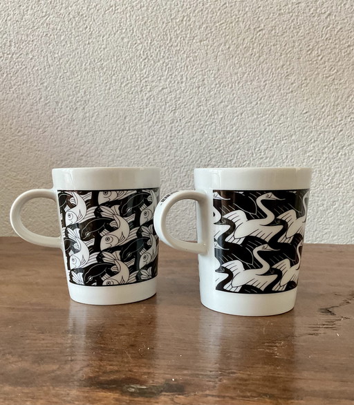 2x Escher Bekers
