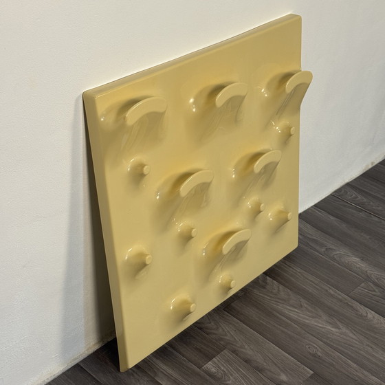 Image 1 of Slab coat rack by De Pas, D'Urbino & Lomazzi for Longato, Italy, 1960s