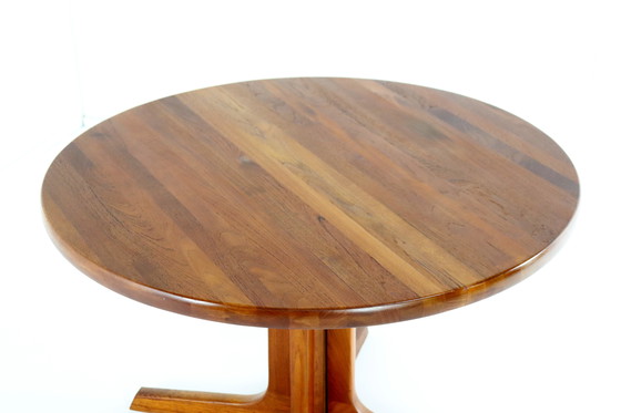 Image 1 of Gudme Ronde Eettafel 'Udsholt' Vintage Massief Teak