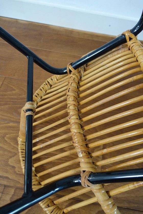 Tavolo e Sedia Rohe Noordwolde Anni '50 – Poltrone, Glass, Metal (photo 17 of 20)