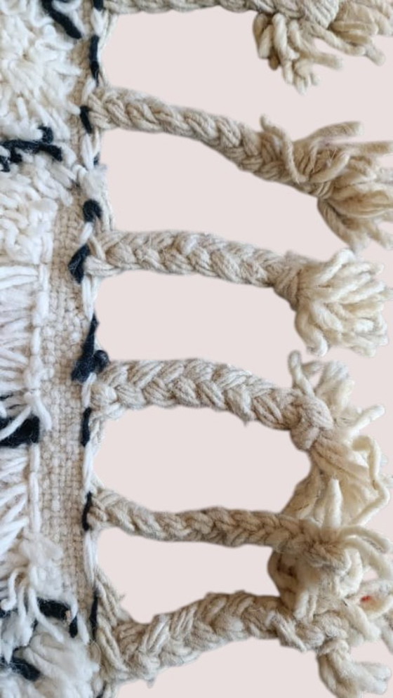 Image 1 of Tapis berbère en laine vierge Tapis marocain - 274 x 150 cm 300 x 200 m Type B21.3