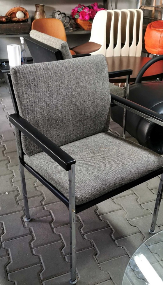 Image 1 of Stoll Giroflex Zweden fauteuil, 1950, paar