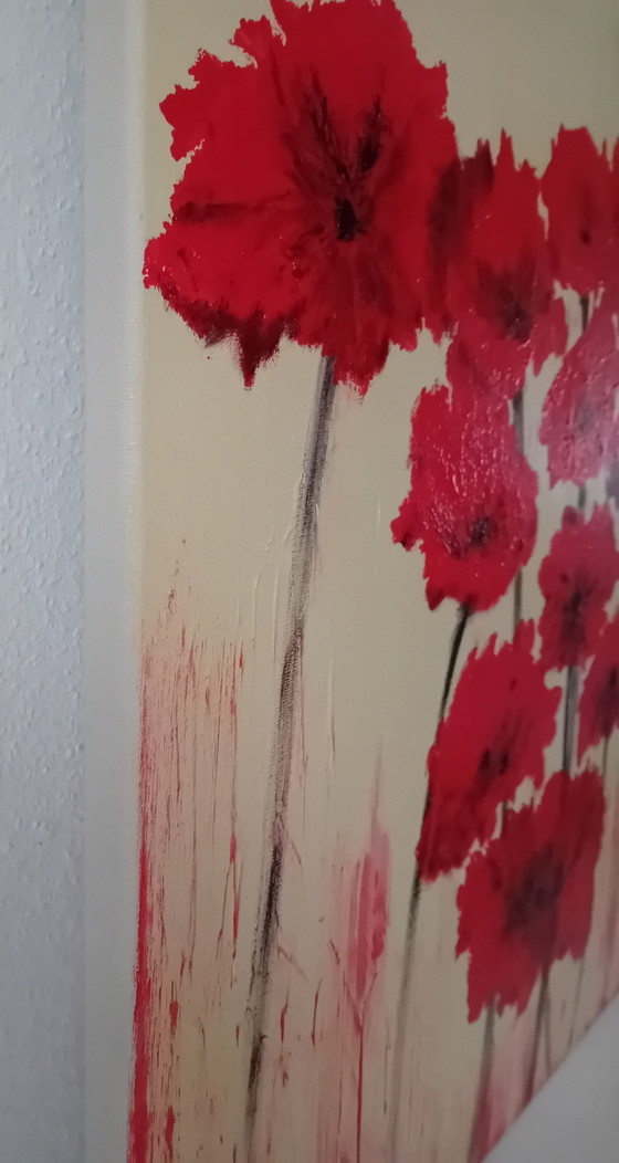 Image 1 of Peindre des coquelicots