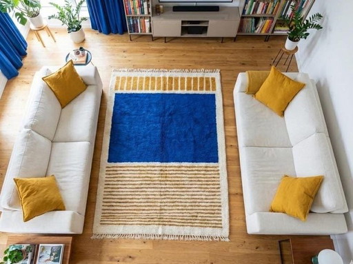 Authentiek Beni Ouraïne Berberkleed 150/250 cm – Alberto Bazzani, vloerkleden en tapijten, Wool (photo 2 of 10)
