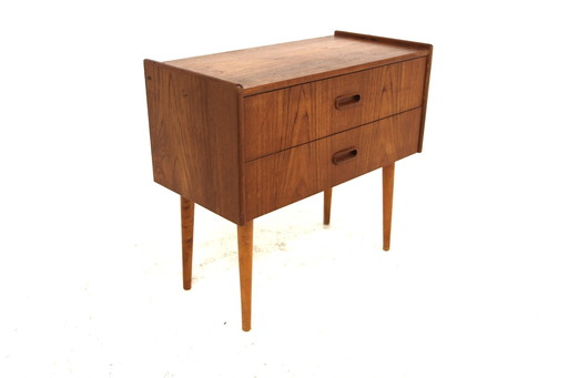 Scandinavische teakhouten ladekast, Zweden, 1950