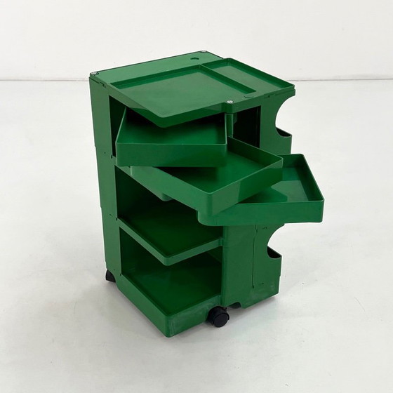 Green Boby Trolley by Joe Colombo for Bieffeplast, 1960s – Storage cabinet, Plastic (photo 2 of 10)