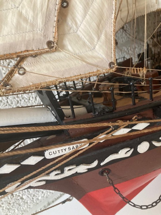 Maqueta del barco Cutty Sark – Objetos decorativos, Textile, Wood (photo 4 of 6)