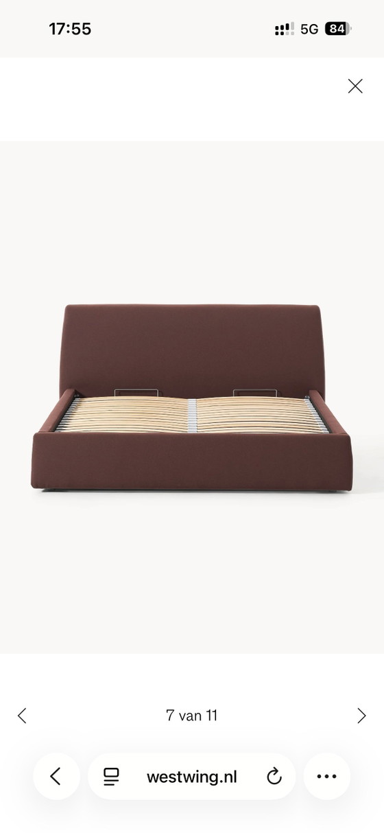 Image 1 of Westwing Cloud bed with storage space 160 x 200 cm