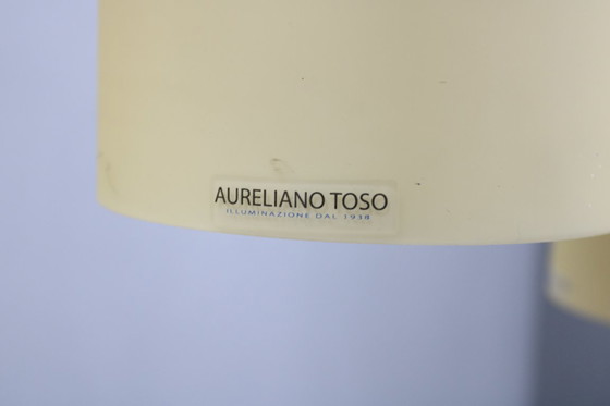 Image 1 of 1980 Coppia di lampade a sospensione in vetro di Aureliano Toso, Italia