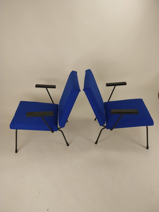 Image 1 of 1 x set di 2 poltrone Gispen 1407 di W.Rietveld anni '50