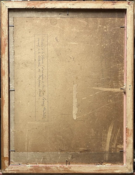 Image 1 of Antiek vrouwenportretschilderij uit het einde van de 19e eeuw