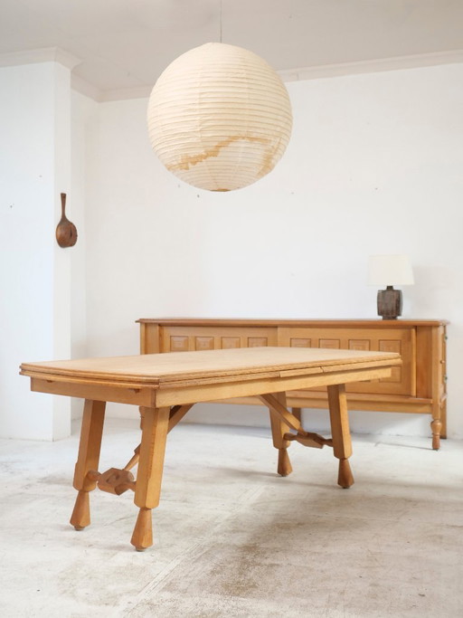 Tavolo allungabile in legno da 328 cm di Guillerme et Chambron