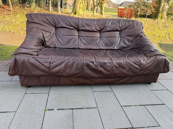 Image 1 of Ledersofa aus den Siebzigern