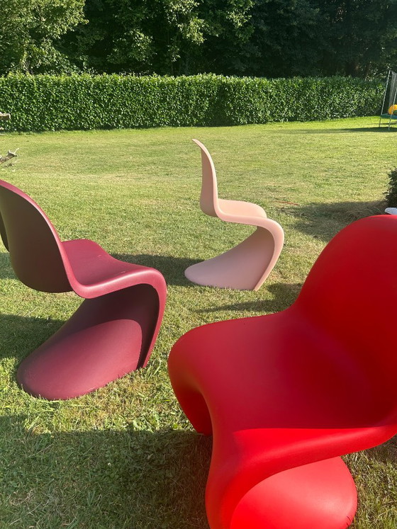 Image 1 of Panton stoelen, set van 6
