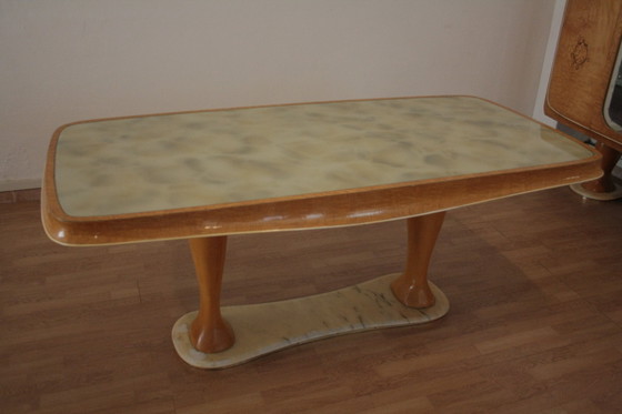 Image 1 of Mid-Century Modern Dining Table by Vittorio Dassi, 1950s