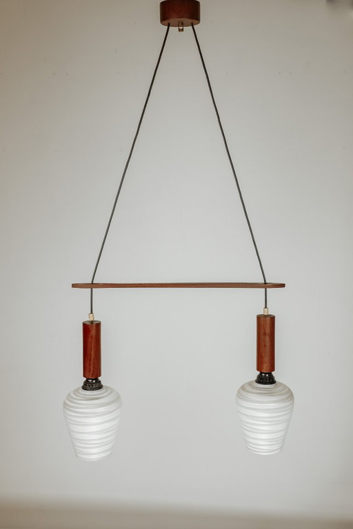 Vintage mid century modern hanglamp