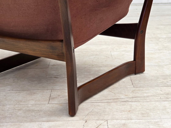 Image 1 of Fauteuil lounge « Trega », design norvégien des années 1970 par Tormod Alnaes.