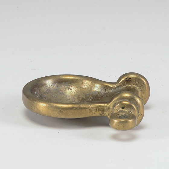 Posacenere in bronzo a forma di barca del XX secolo – Accessori da tavola, Vintage (photo 3 of 4)