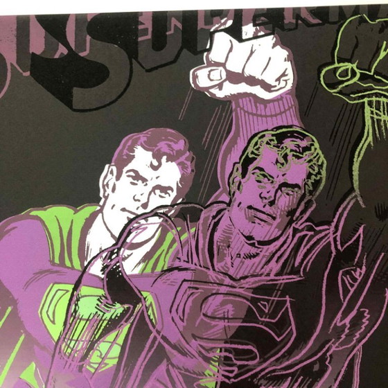 1990s After Andy Warhol "Superman" Lithograph – Lithographs & prints, Paper (photo 8 of 11)