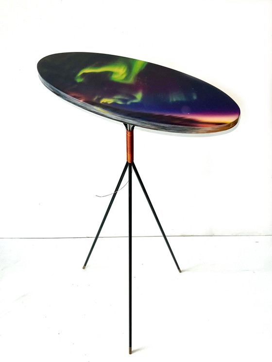 Image 1 of Ndebele Nomadic Table by Melchior van Dansik, Aurora Borrealis / Northern Light 5/7