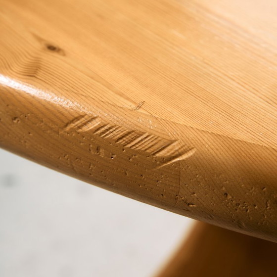 Image 1 of MK10156 Esstischgarnitur aus Kiefernholz von Rainer Daumiller für Hirtshals Savvaerk, 5er-Set