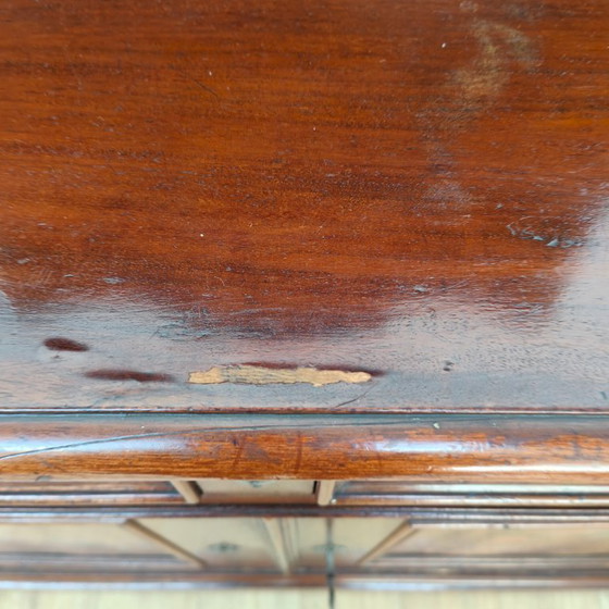 Image 1 of Antique brocante buffet cabinet sideboard cabinet cupboard