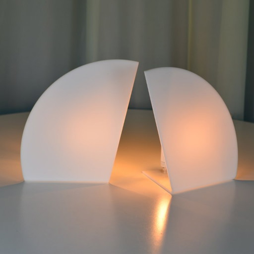 2x geometrical table lights