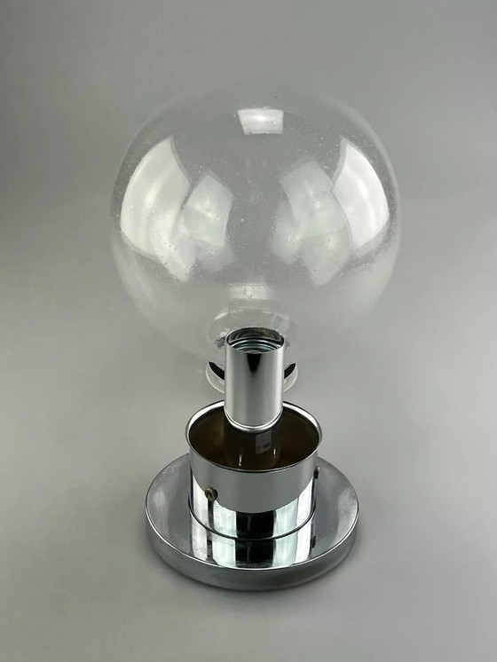 Image 1 of 60er 70er Jahre Lampe Leuchte Wandlampe Limburg Plafoniere Space Age Design 60s