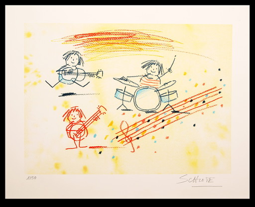 Schlote, Wilhelm - Volume, 2016 - Giclee - Hand signed