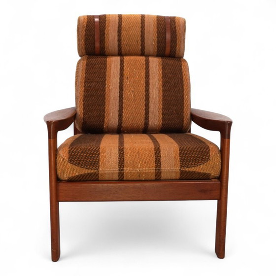 Fauteuil Lounge en Teck Arne Wahl Iversen pour Komfort, 1960 – Wood, Vintage (photo 5 of 16)