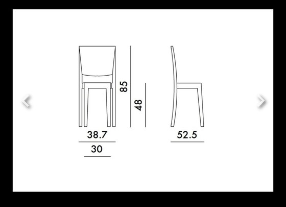 Image 1 of 4x Kartell stoel