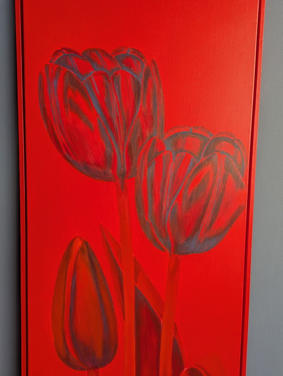 Image 1 of Grand tableau Tulipes / Joop Rozendaal
