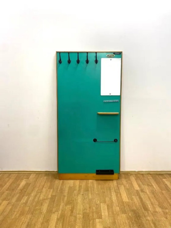 Image 1 of Retro-Wandhänger mit Spiegel, 1960er Jahre, Tschechoslowakei