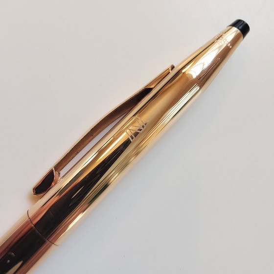 Image 1 of Matita meccanica vintage Cross Century in oro laminato 14 carati, anni '80/'90