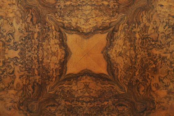 Originele art-deco vitrinekast, van J. Halabala voor UP Závody, walnoothout, Tsjechië, jaren 1920 (photo 12 of 21)