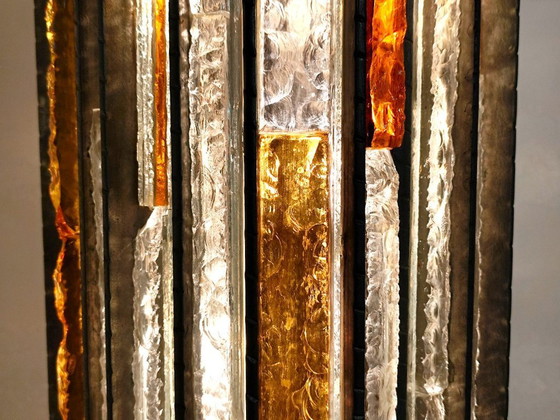 Image 1 of Poliarte Brutalist Floor Lamp, 1970s by Albano Poli