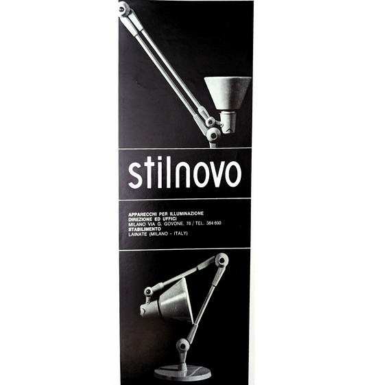 Image 1 of Stilnovo scharnierende tafellamp, 1960
