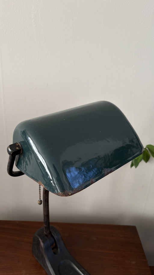 Bauhaus "Bank" lamp uit de jaren 1930 (Hellux)